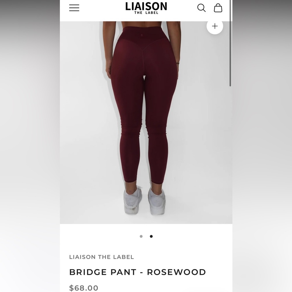 Liaison the Label Bridge Pant! Barely worn! In color Rosewood